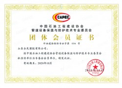 中國(guó)石油工程建設(shè)協(xié)會(huì)專(zhuān)委會(huì)會(huì)員證書(shū)